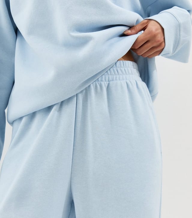 New Look Women's Light Blue Wide Leg Joggers New Look - 2