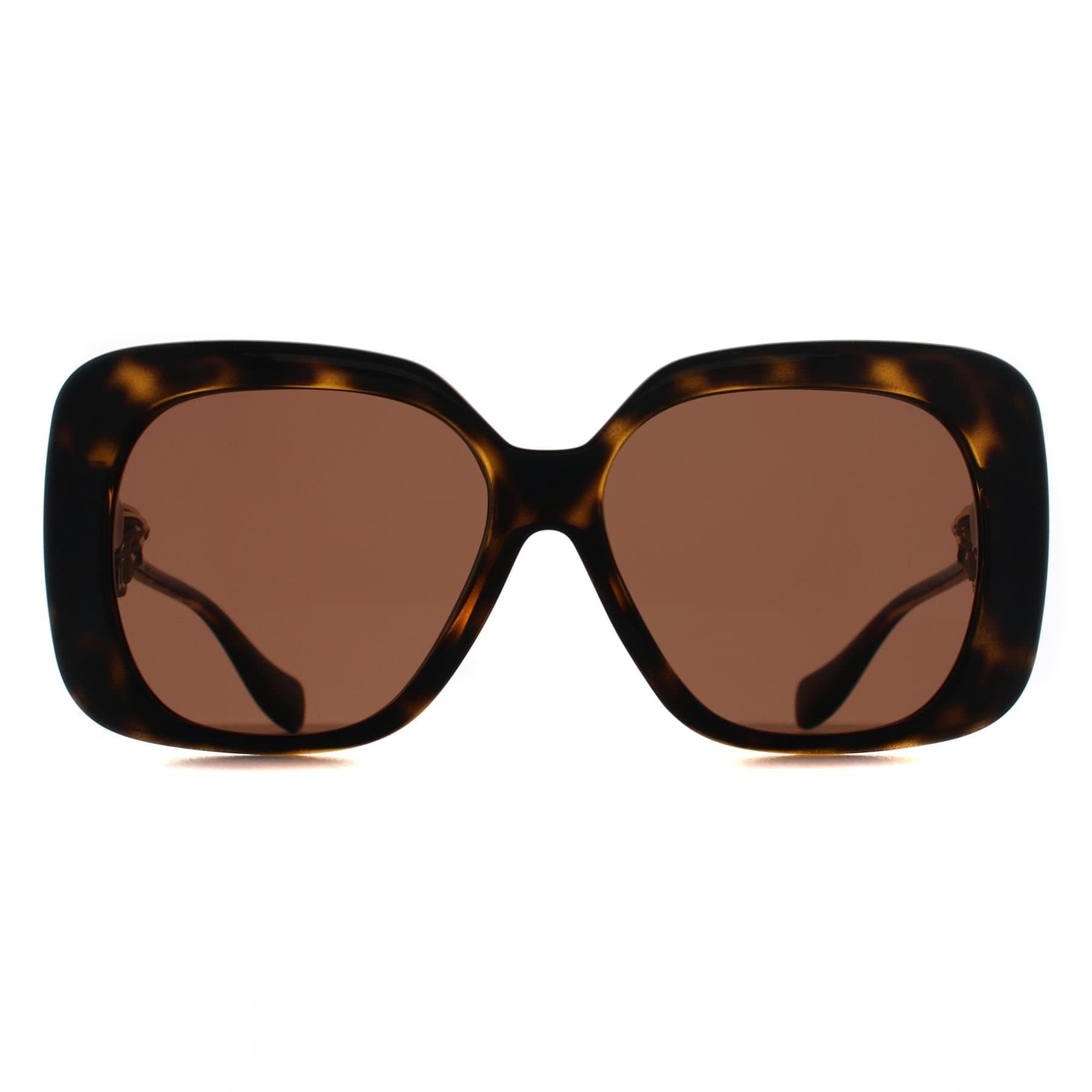 Versace Versace Women's Square Havana Dark Brown VE4499U