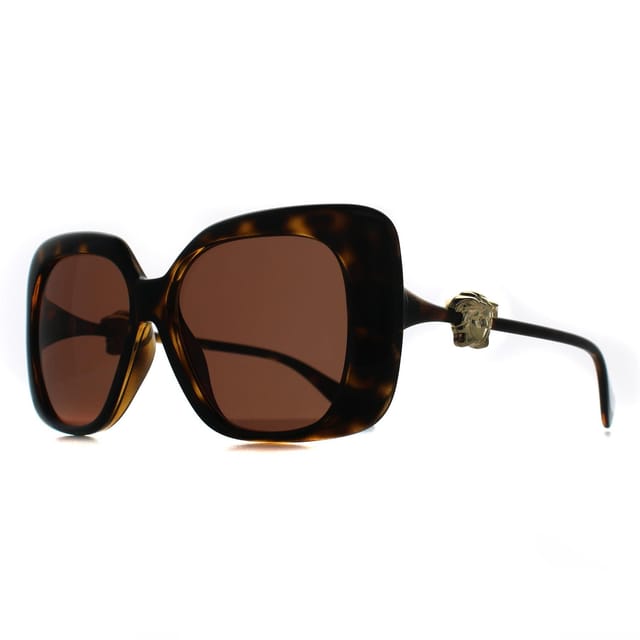 Versace Versace Women's Square Havana Dark Brown VE4499U - 2
