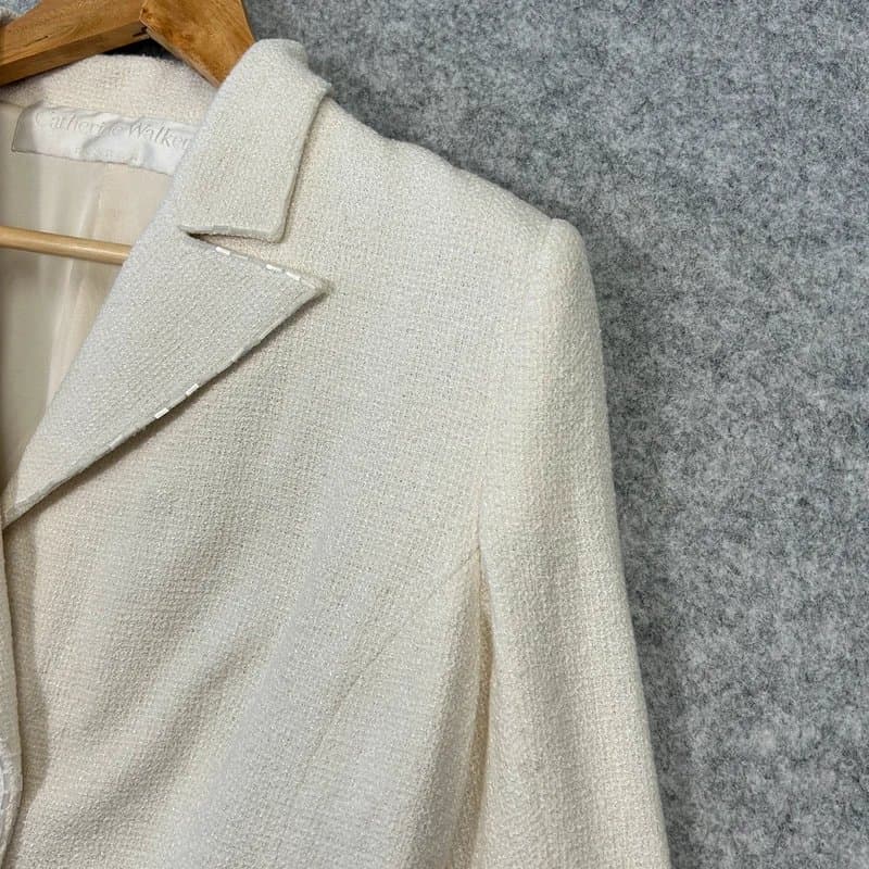 Catherine Walker Catherine Walker Blazer Jacket Women’s Small Medium Botton Blend Silk Lining C58