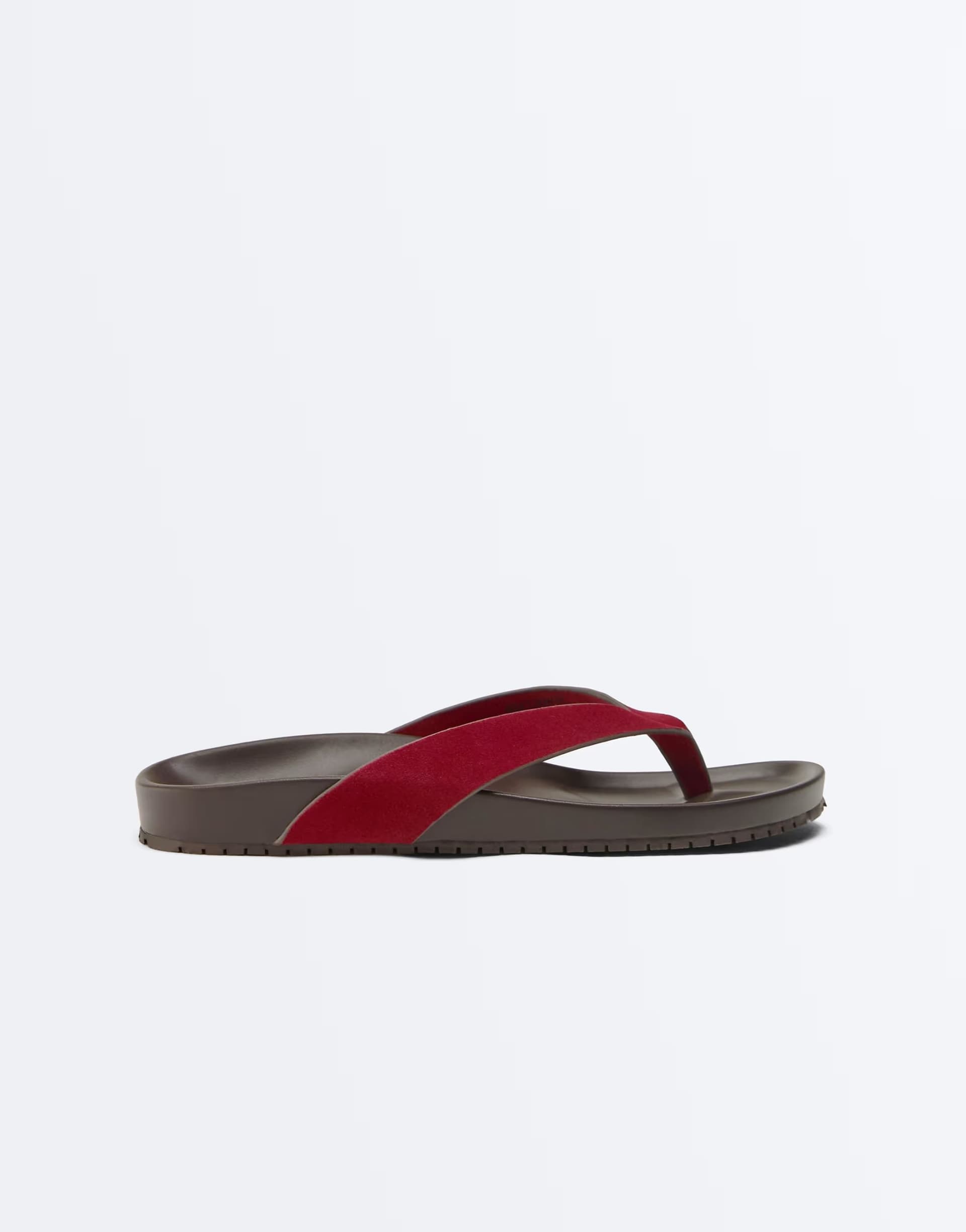 ASOS ASOS Red Leather Sandal