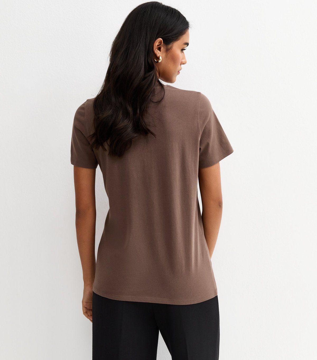 New Look Women's Brown Animal Heart Print T-Shirt New Look - 4