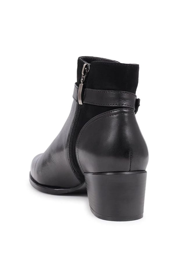 Jones Bootmaker Jones Bootmaker Women's Sarina Heeled Ankle Boots in Black - 3