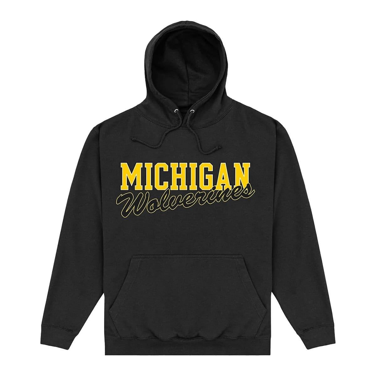 Michigan Wolverines Michigan Wolverines Men's Logo Hoodie in Black - 1