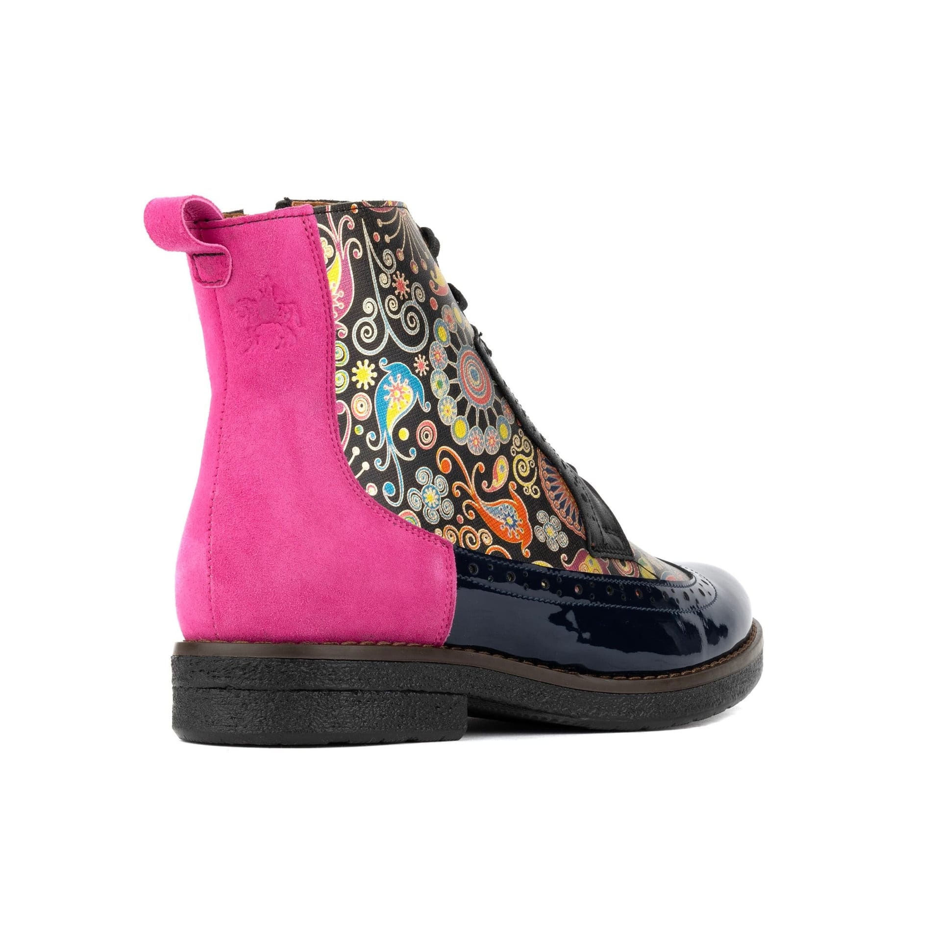 Embassy London Embassy London Women's Hatter - Navy Pink - 4
