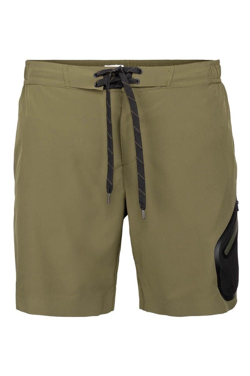 Panos Emporio Panos Emporio Men's Tech Boardshorts in Olive