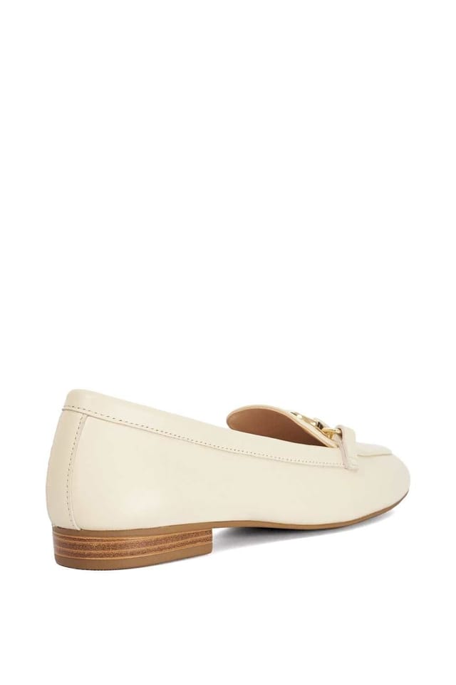 Dune London Dune London Women's 'Gladia' Leather Loafers in Natural - 3