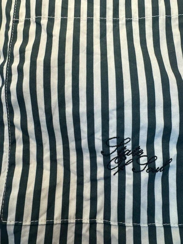 ASOS Green and white striped shirt ASOS