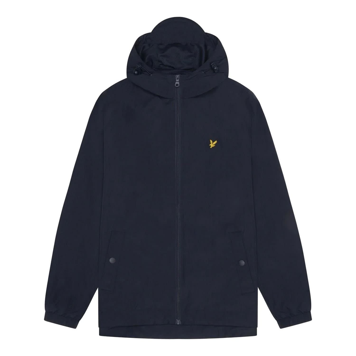 Lyle & Scott Lyle & Scott Men's Hooded Full Zip Jacket in Dark Navy