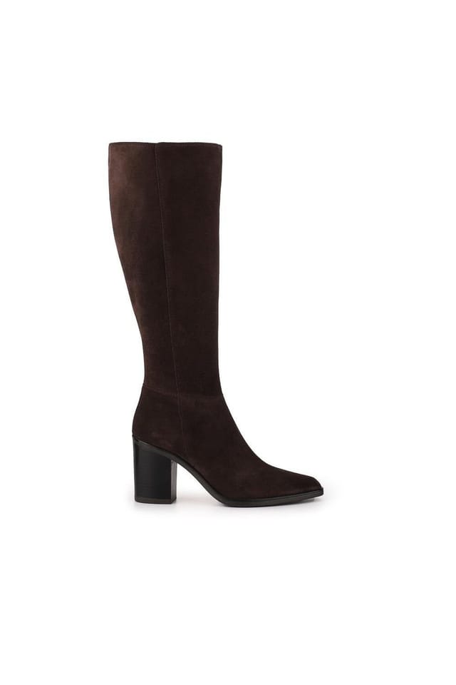 Jones Bootmaker Jones Bootmaker Women's Cagliari Medium Calf Fit Knee-High Boots in Brown - 2