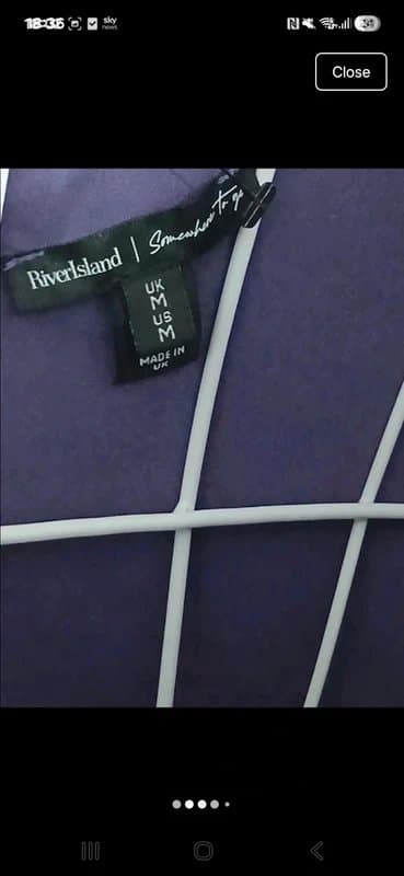 River Island River island 🏝 size 12 bodysuit in purple bnwot