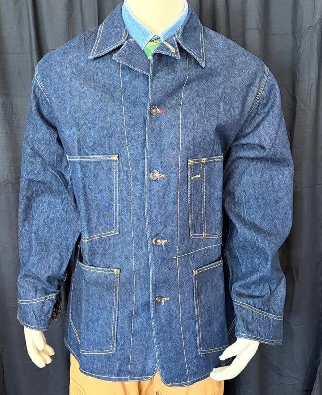 El solitario Denim selvedge Engineer jacket size XXL - 1