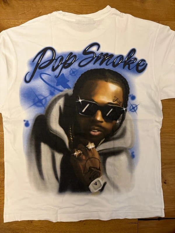 Bershka Pop smoke shirt