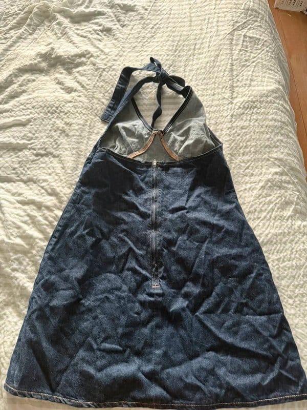 ASOS ASOS halter neck denim dress - 1