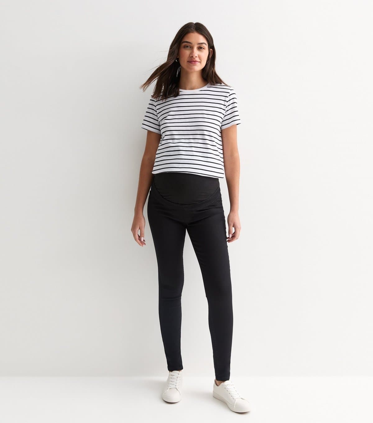 New Look New Look Maternity Black Lift & Shape Over Bump Jeggings