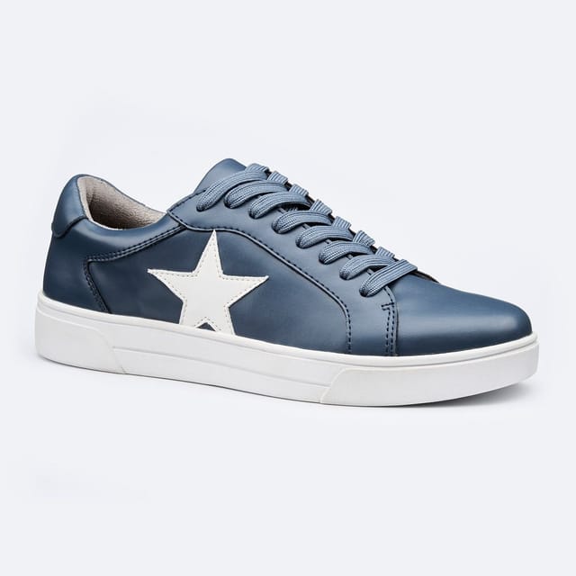 Hotter Hotter Women's 'Star' Trainers in Navy - 2