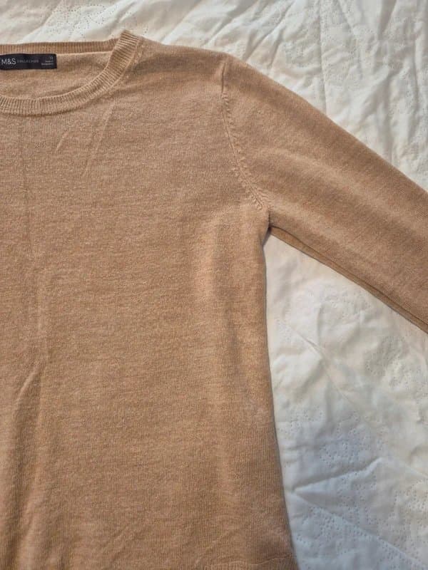 Marks & Spencer Beige marks and Spencer jumper size 12