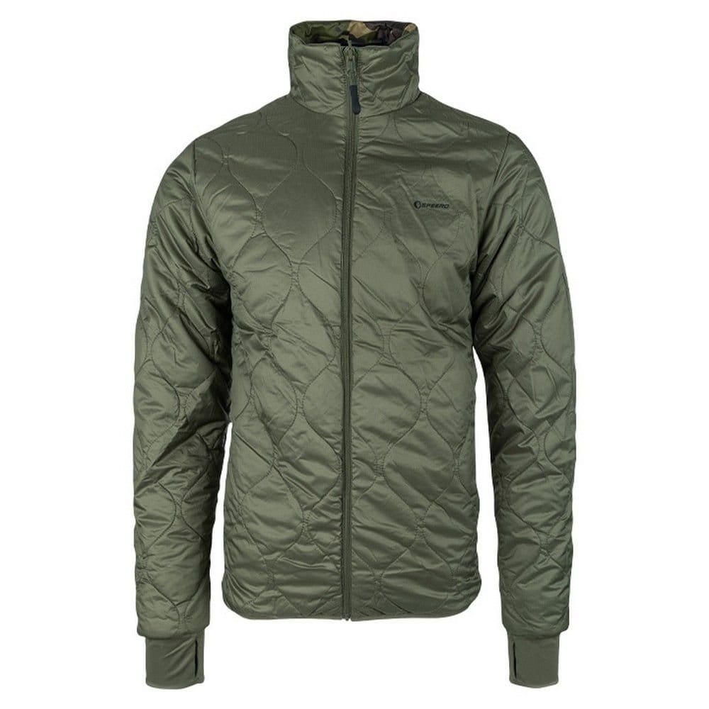 Speero Speero Men's Morava Camo Reversible Jacket in Green - 4