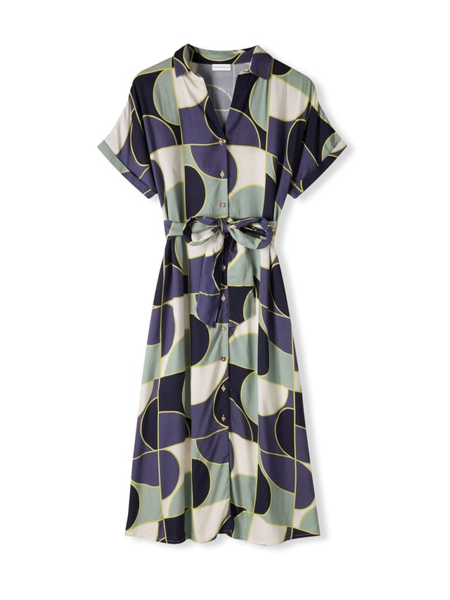 Celtic & Co Celtic & Co Women's Grown On Sleeve Midi Shirt Dress - 2