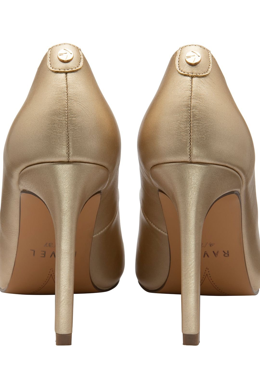 Ravel Ravel Women's 'Edson' Stiletto-Heel Court Shoes in Gold - 3