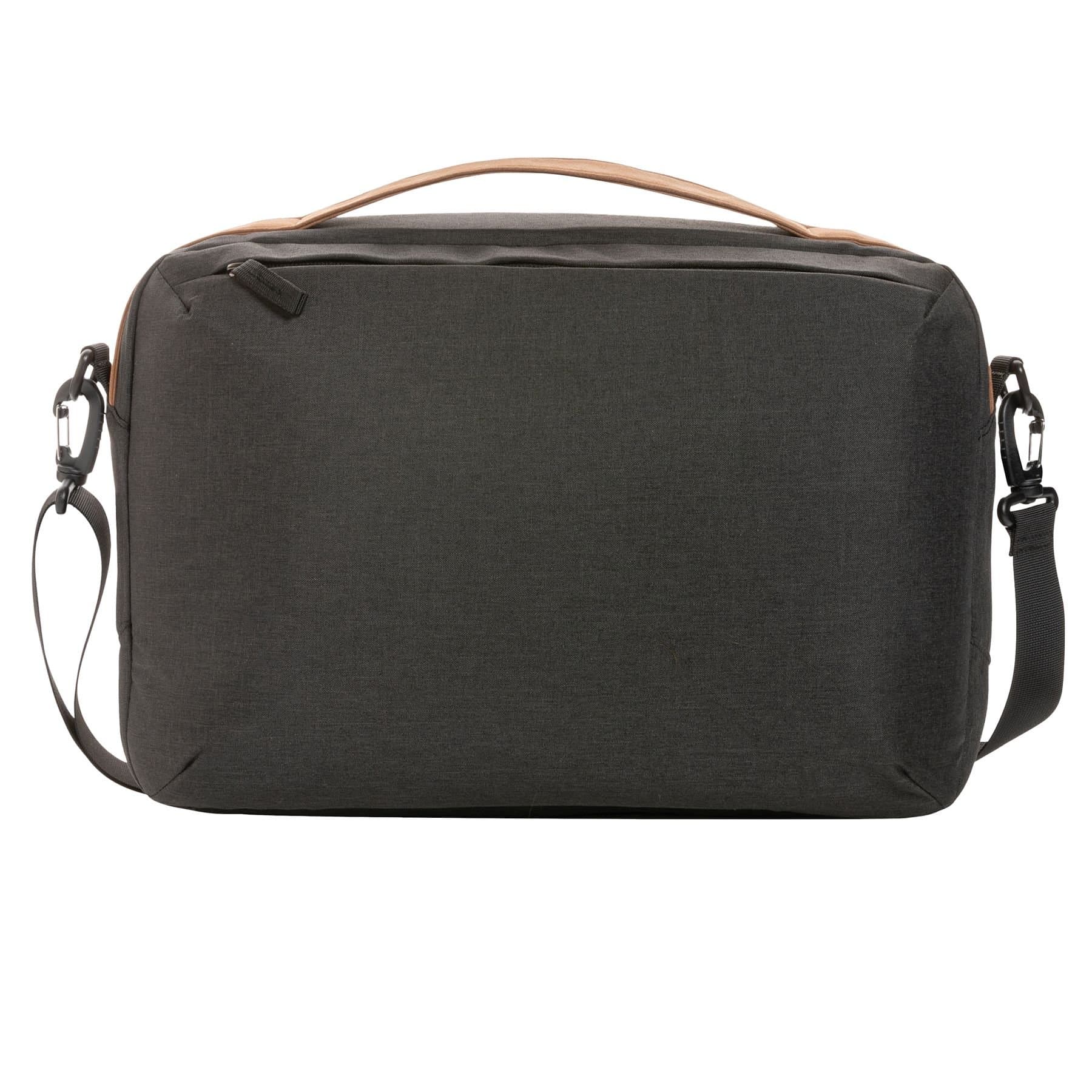 XD XCLUSIVE XD XCLUSIVE Men's Impact Aware Two Tone Laptop Bag in Black