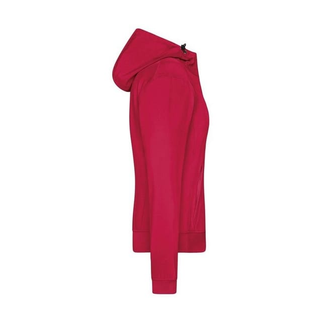 James and Nicholson James and Nicholson Women's Hooded Soft Shell Jacket in Red - 3