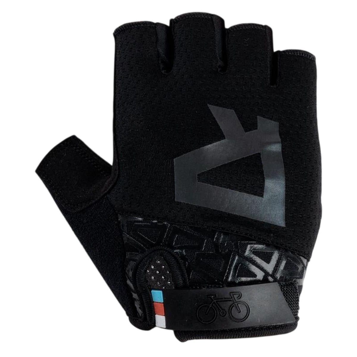 Radvik Radvik Men's Hilder Fingerless Cycling Gloves in Black