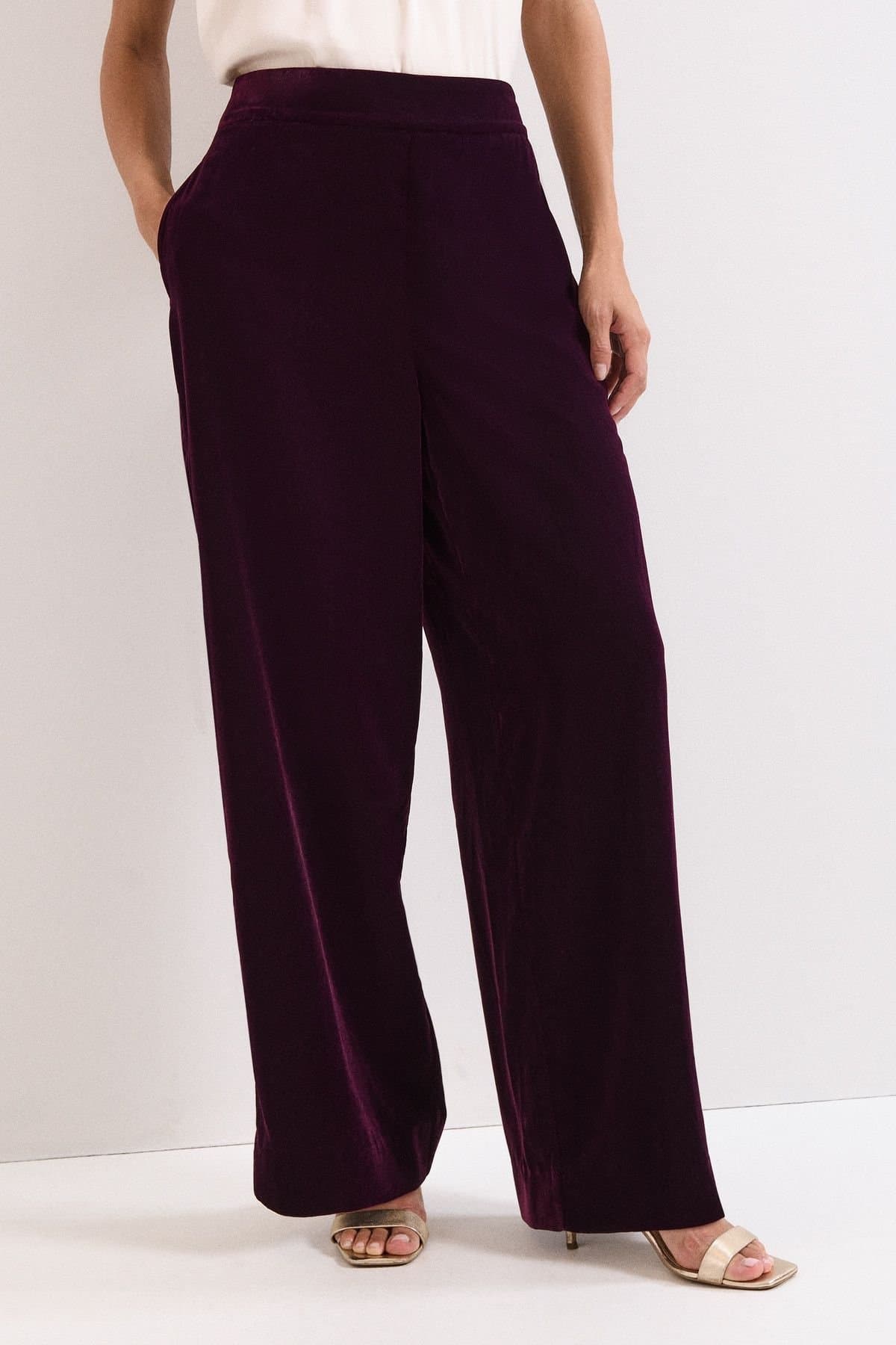Phase Eight Phase Eight Women's Valentina Trousers in Aubergine