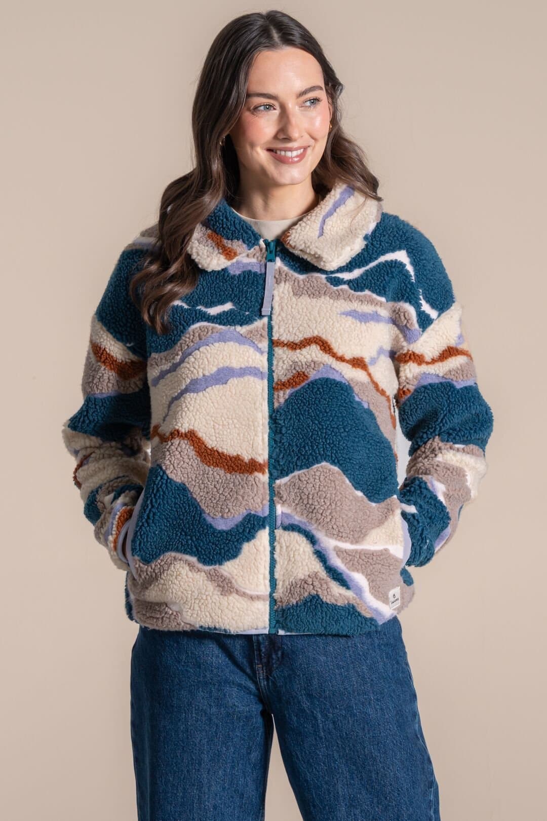 Craghoppers Craghoppers Women's Ulvi Jacket Cosy Fleece in Bright Blue