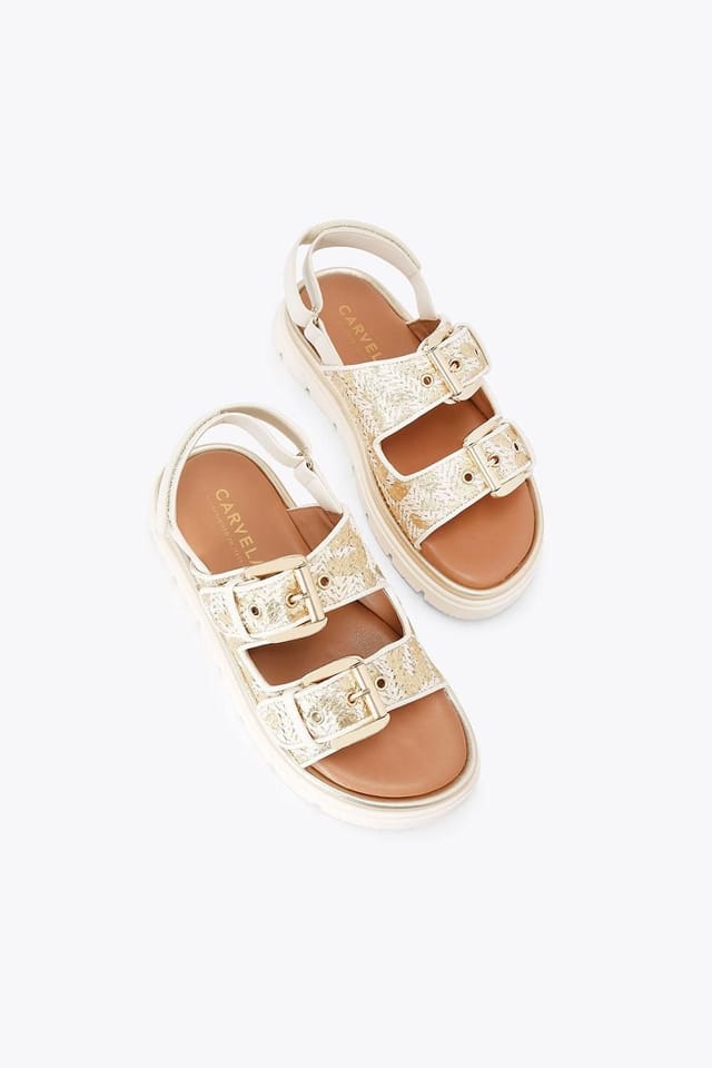 Carvela Carvela Women's 'Pavilion Slingback' Sandals in Beige - 2
