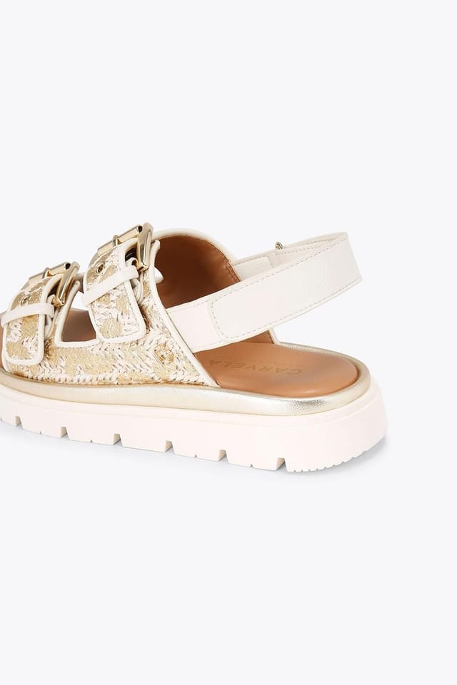 Carvela Carvela Women's 'Pavilion Slingback' Sandals in Beige - 3