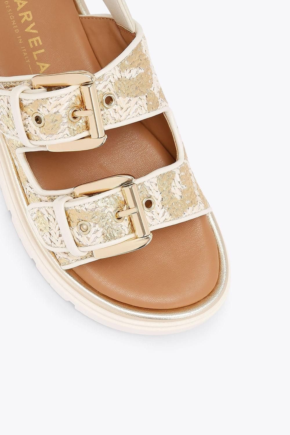 Carvela Carvela Women's 'Pavilion Slingback' Sandals in Beige - 4