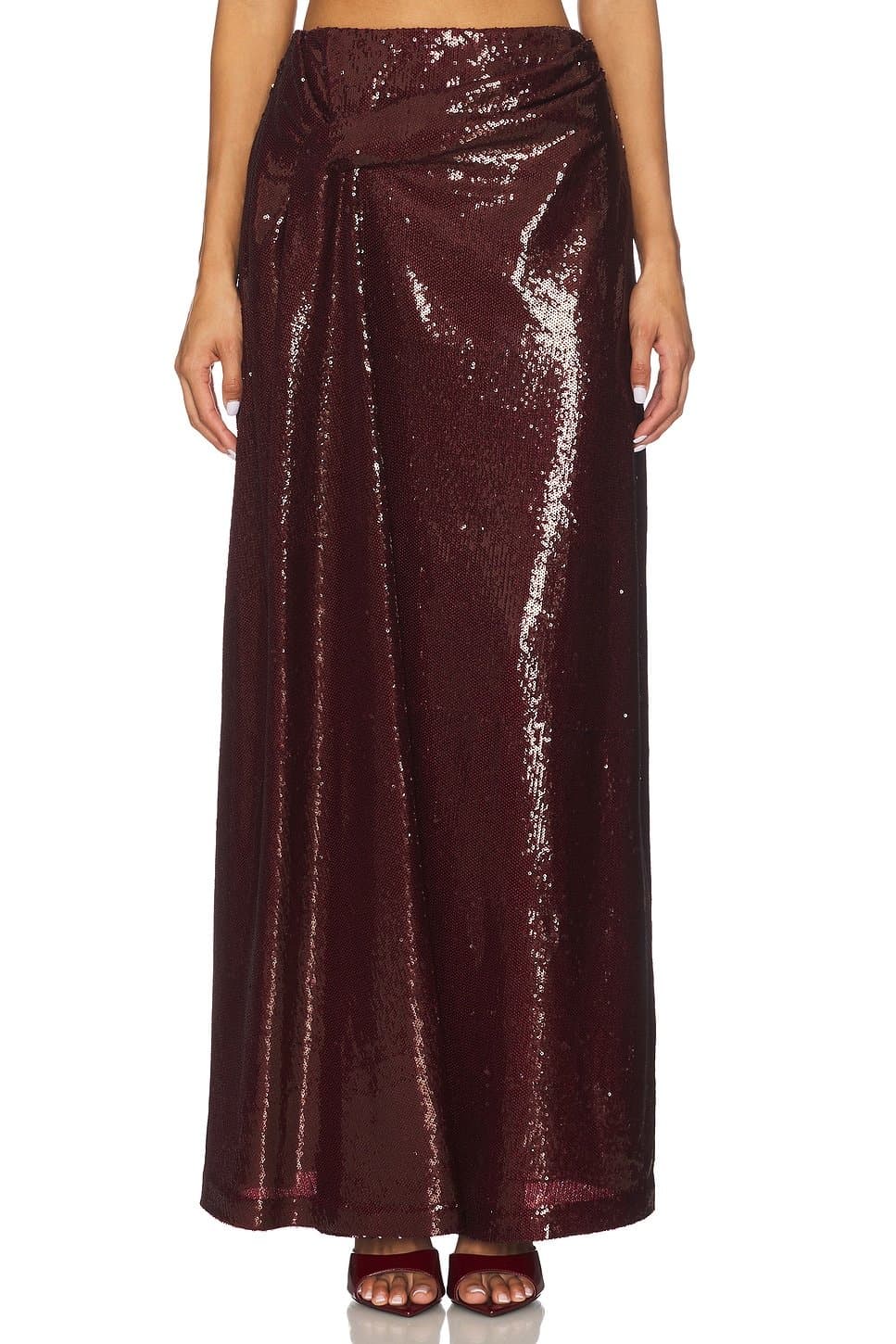 revolve Sequin Maxi Skirt