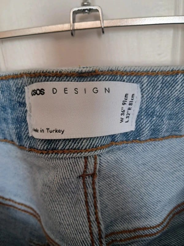 ASOS Light Blue Denim Jeans 36" Waist