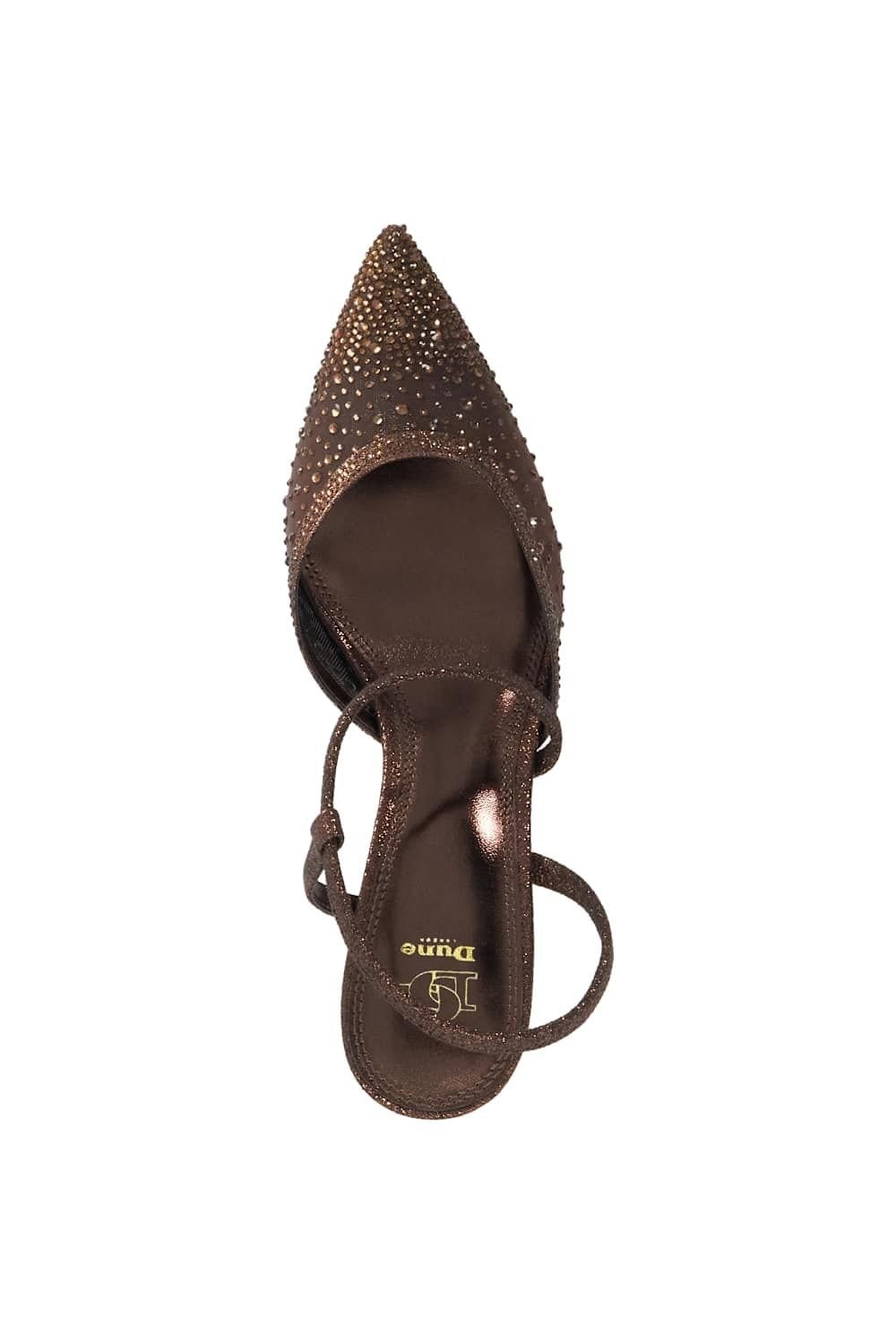 Dune London Dune London Women's 'Chasing' Court Shoes in Brown - 4