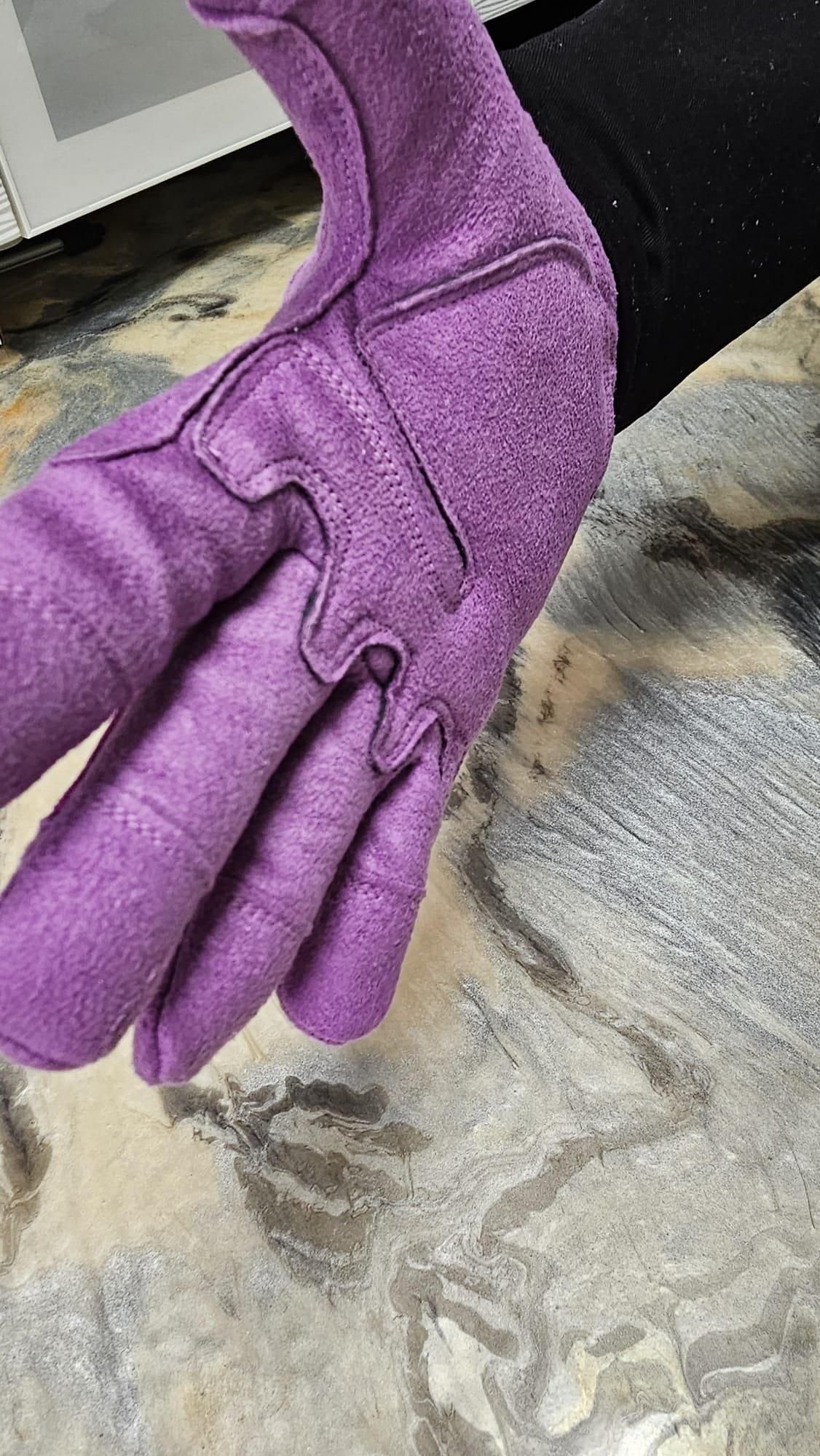 AIYO AIYO Men's Thornproof Garden Gloves in Purple - 4