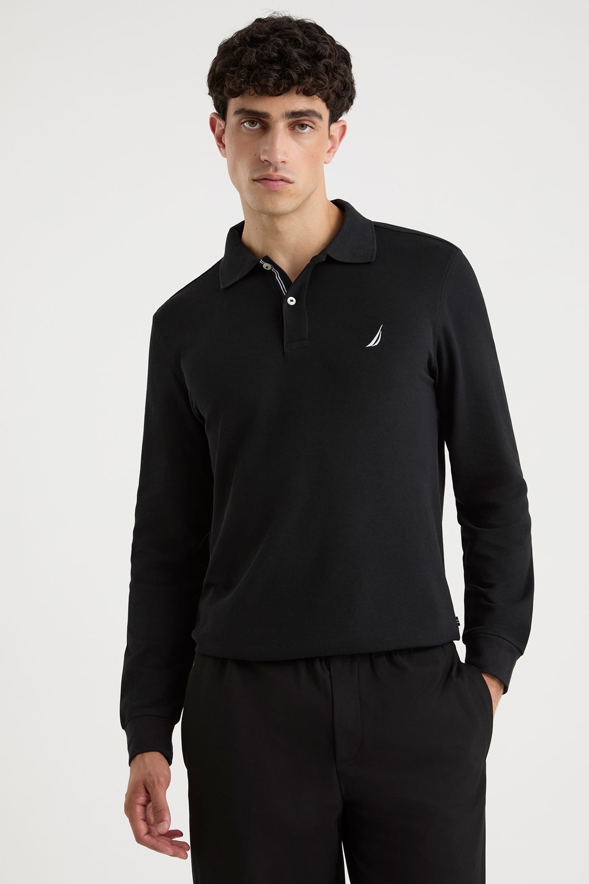 Nautica Nautica Men's Cabin Polo Shirt in Black