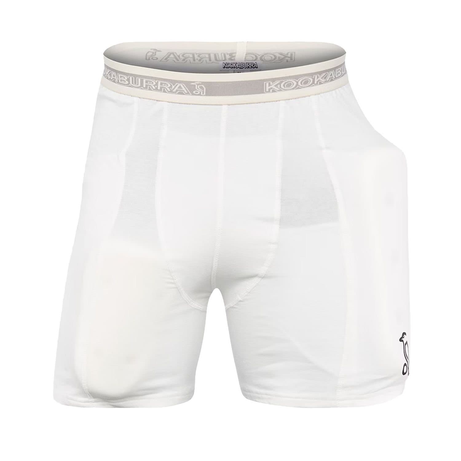 Kookaburra Kookaburra Men's Protective Padded Shorts in White