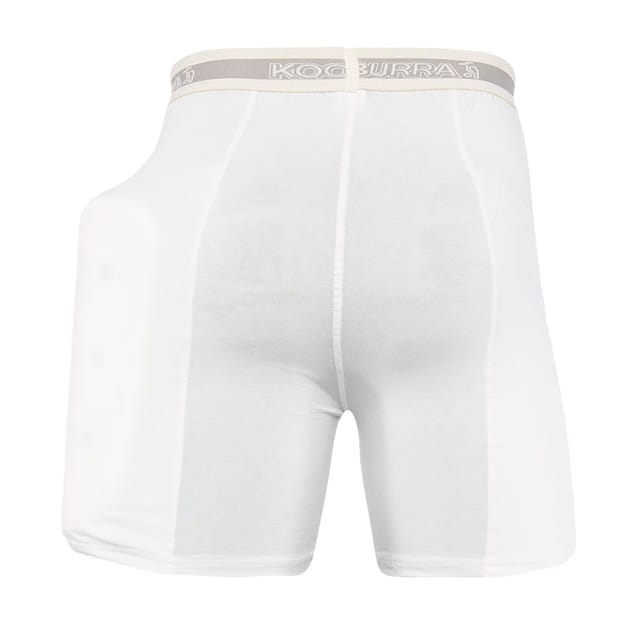 Kookaburra Kookaburra Men's Protective Padded Shorts in White - 2