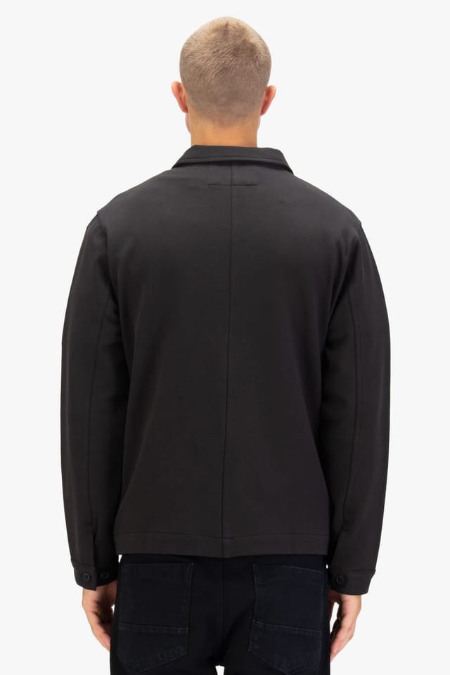 Luke 1977 Luke 1977 Men's Bourton Check Shacket in Black - 2