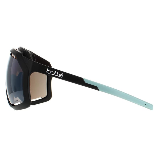 Bolle Bolle Men's Shield Matte Black Volt+ Cold White Polarized Chronoshield - 3