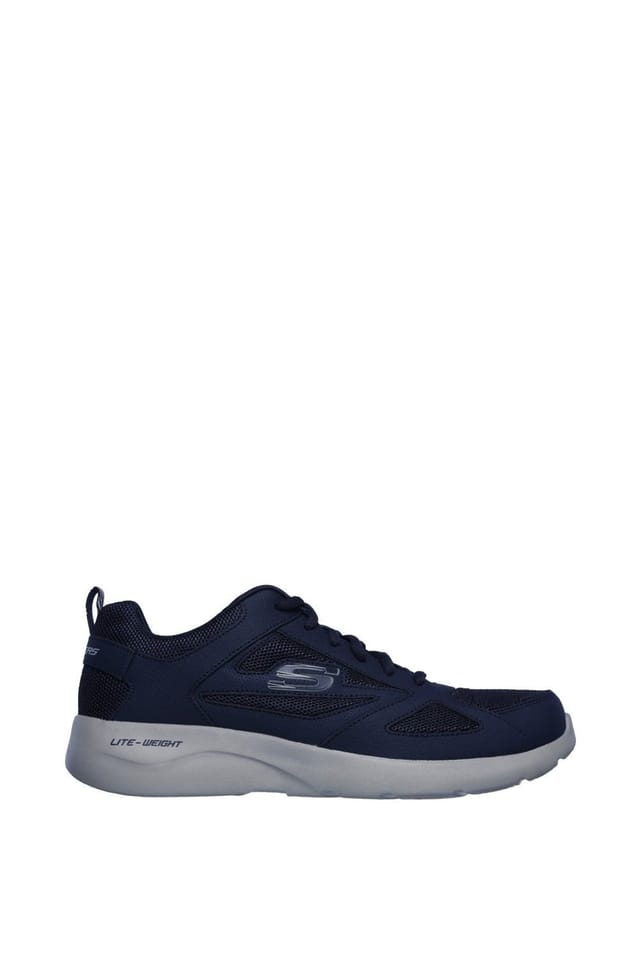 Skechers Skechers Men's Dynamight 2.0 Lace Up Memory Foam Trainer in Navy - 3