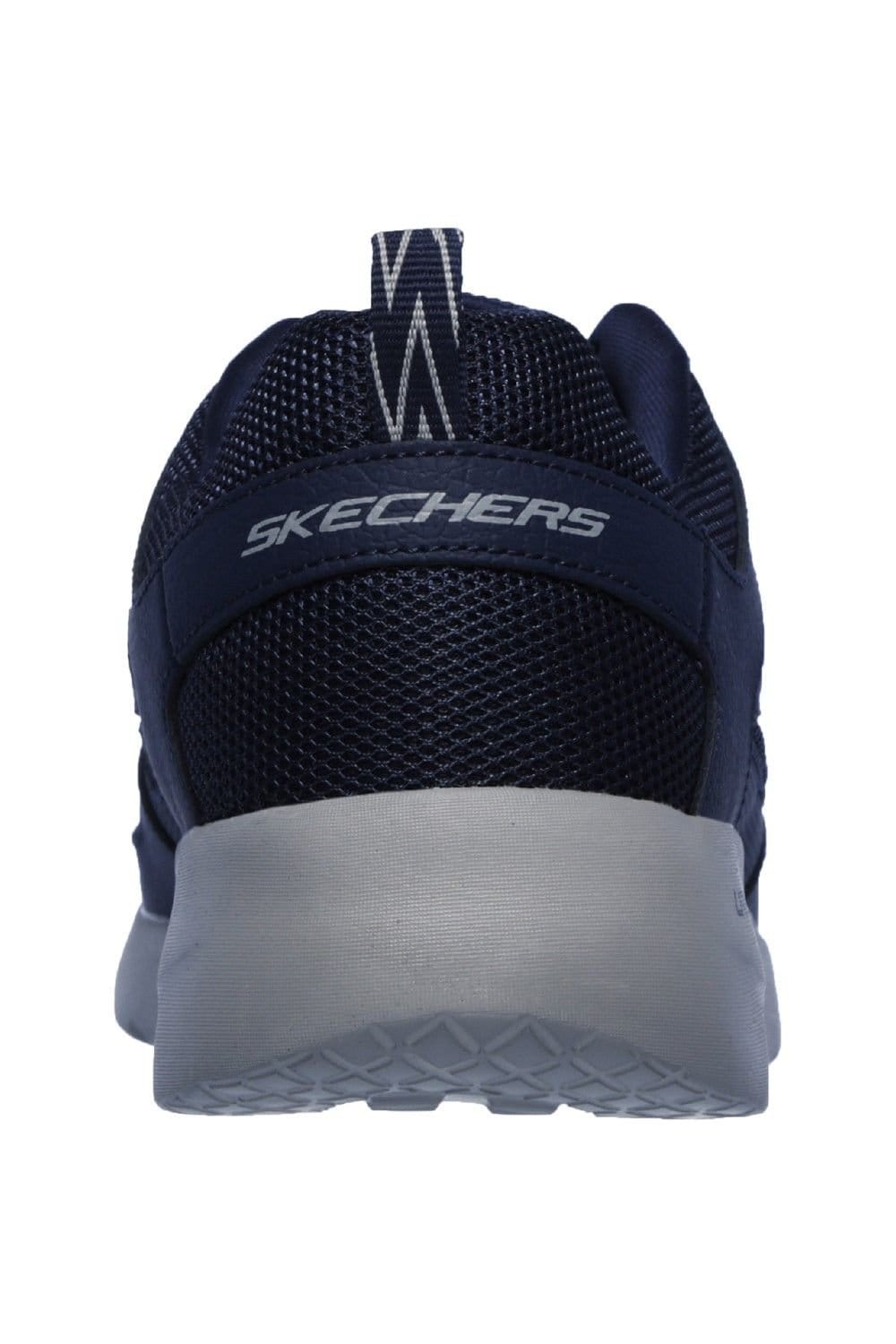 Skechers Skechers Men's Dynamight 2.0 Lace Up Memory Foam Trainer in Navy - 4