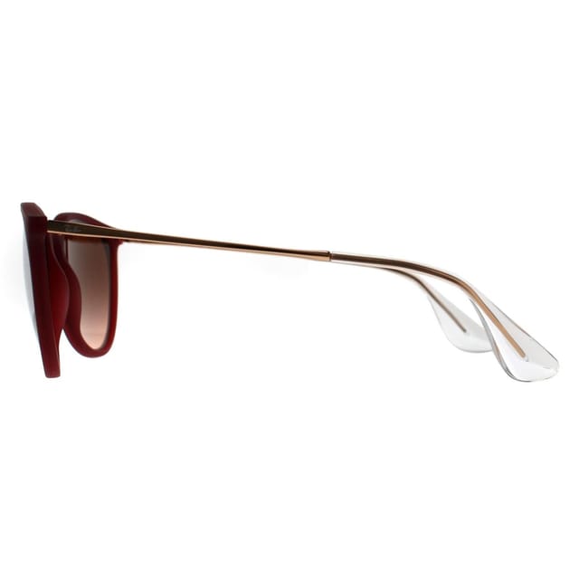 Ray-Ban Ray-Ban Women's Round Polished Rubber Violet Pink Gradient Brown RB4171 Erika in Purple - 3