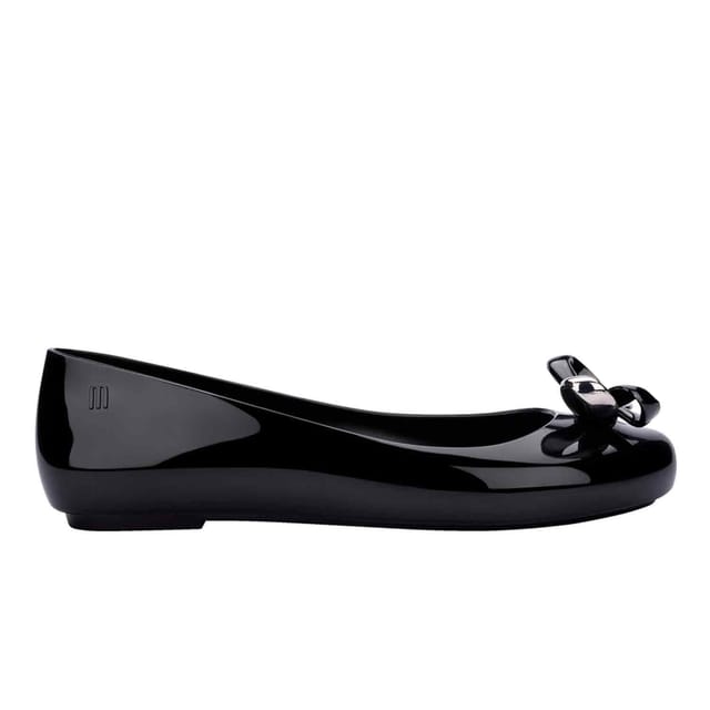 Melissa Shoes Melissa Shoes Women's Sweet Love Glam Ballet Pumps in Black - 2