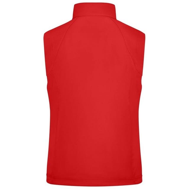 James and Nicholson James and Nicholson Women's Softshell Gilet in Red - 2