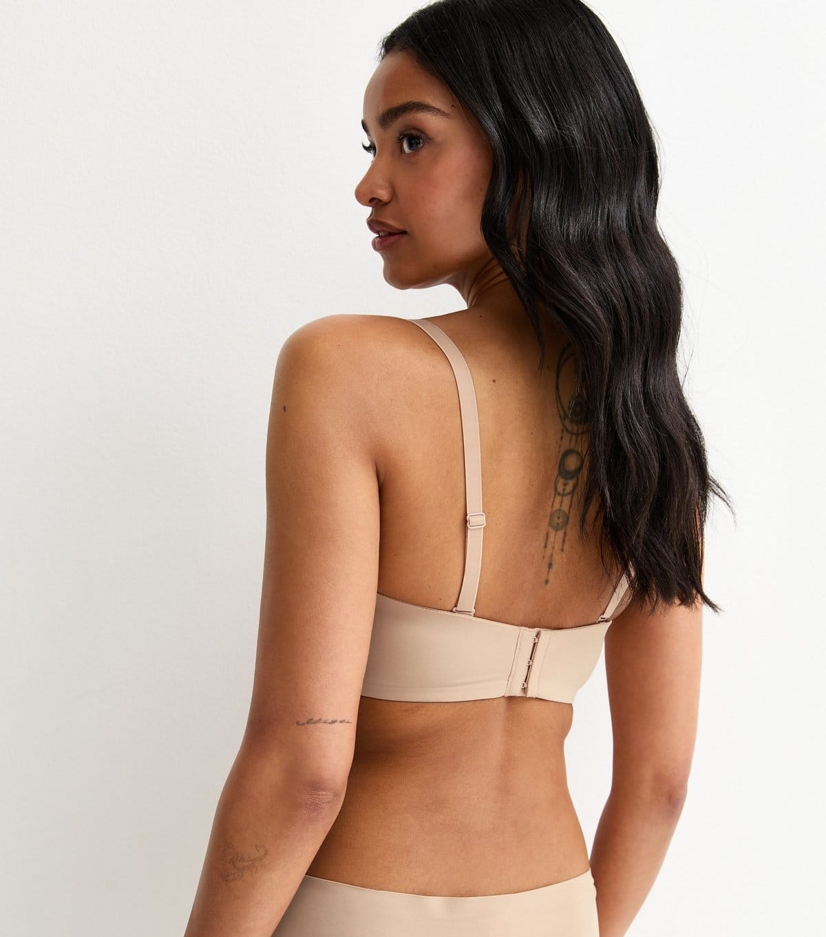 New Look Women's Tan DD+ Microfibre Multiway Strapless Bra New Look - 4