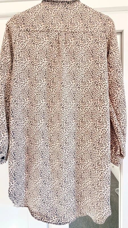 Marina Kaneva Marina Kaneva animal print shirt dress size Uk 8