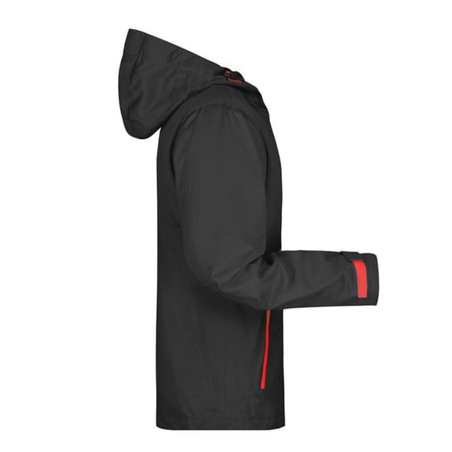James and Nicholson James and Nicholson Men's Outdoor Soft Shell Jacket in Black - 3