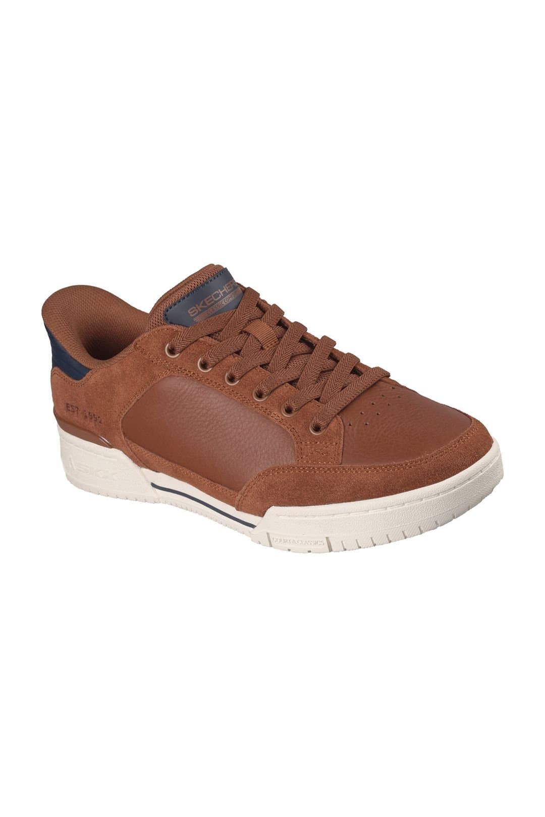 Skechers Skechers Men's RECOIL PERSIUS Slip-Ins Leather Sneaker Brown